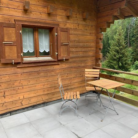 Chalet Le Fertin La Tzoumaz Eksteriør billede