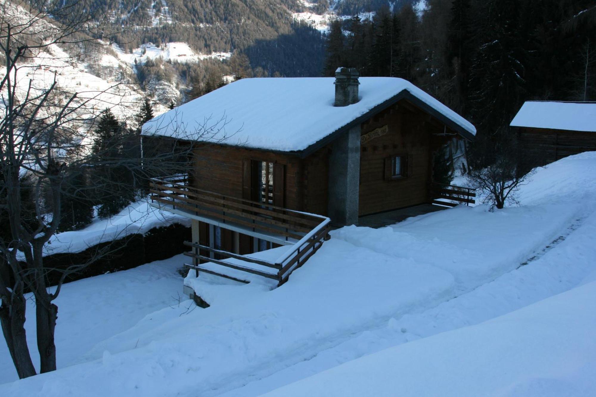 Chalet Le Fertin La Tzoumaz Eksteriør billede