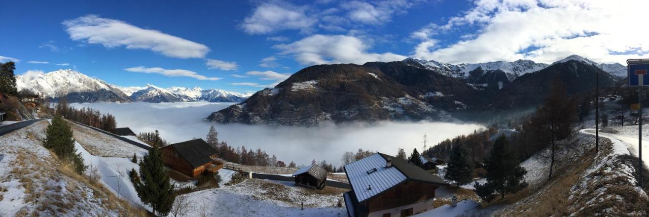 Chalet Le Fertin La Tzoumaz Eksteriør billede